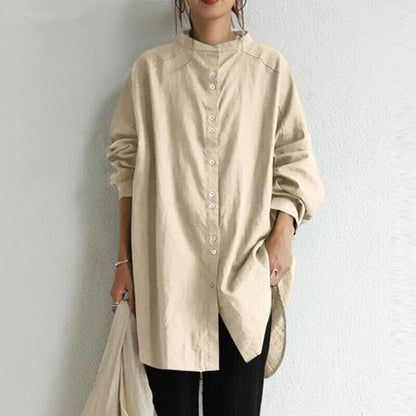 CM | A'leurs - Camisa casual estilo retro
