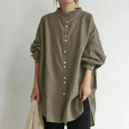 CM | A'leurs - Camisa casual estilo retro