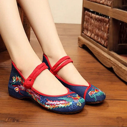 CM | Zapatillas de ballet con bordado