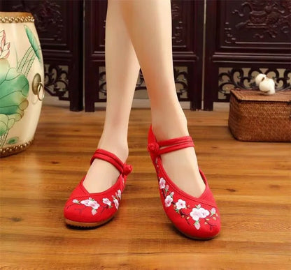 CM | Zapatillas de ballet con bordado