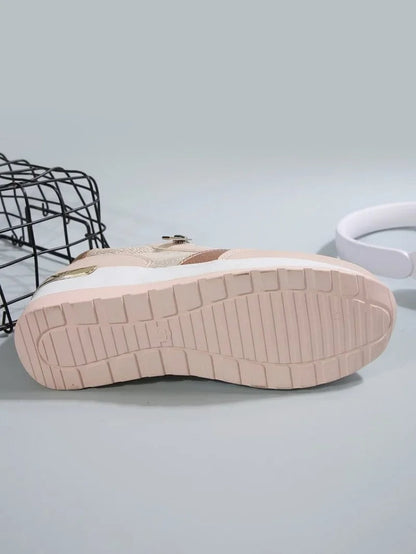 CM | Zapatillas metálicas con cremallera