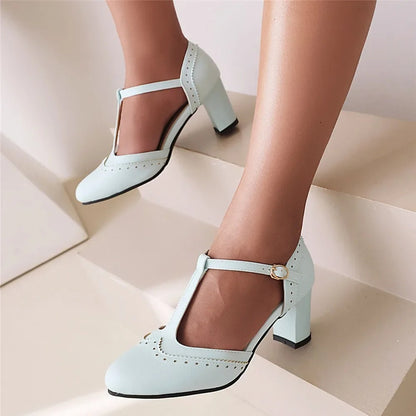 CM | Zapatos de tacón vintage