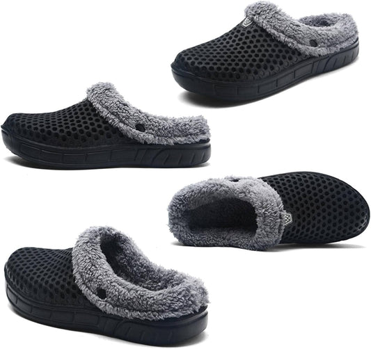 CM | Classic jardín de piel esponjosa zapatillas al aire libre