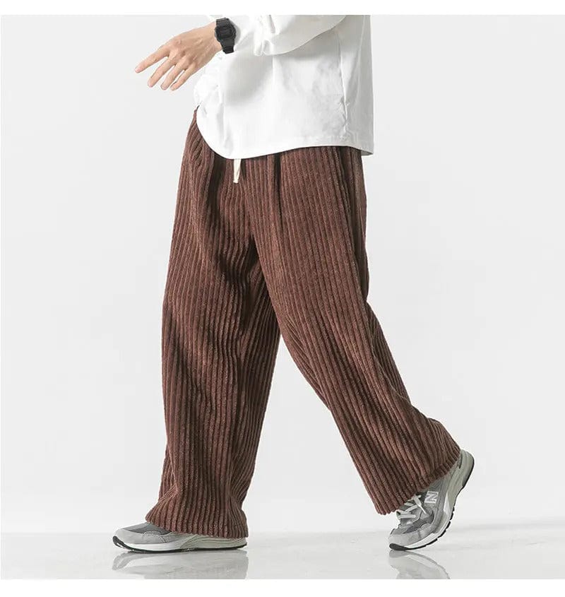 CM | Pantalones de pana oversize a la moda