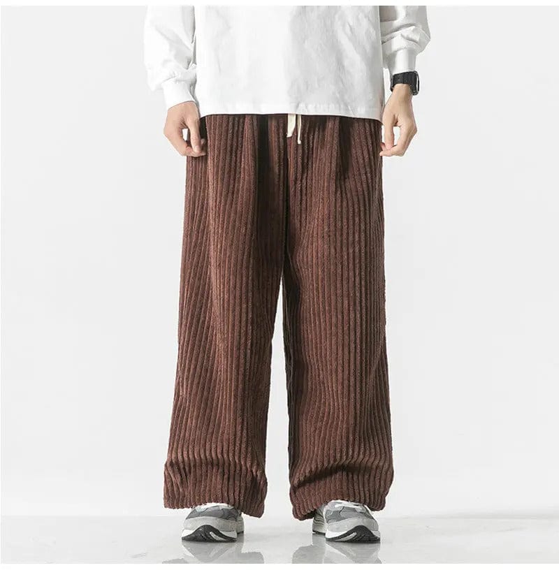CM | Pantalones de pana oversize a la moda