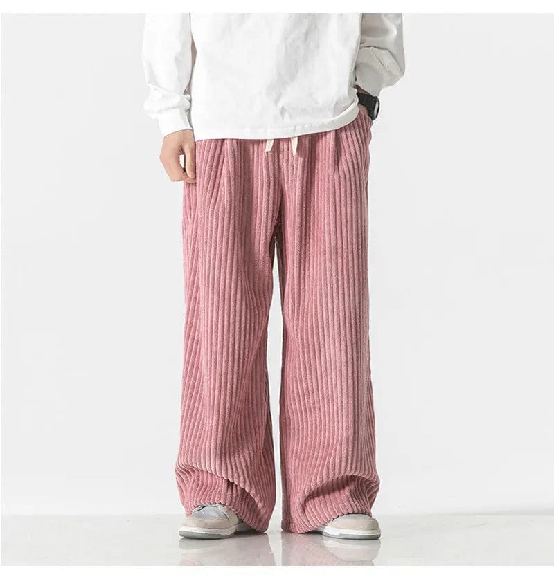 CM | Pantalones de pana oversize a la moda
