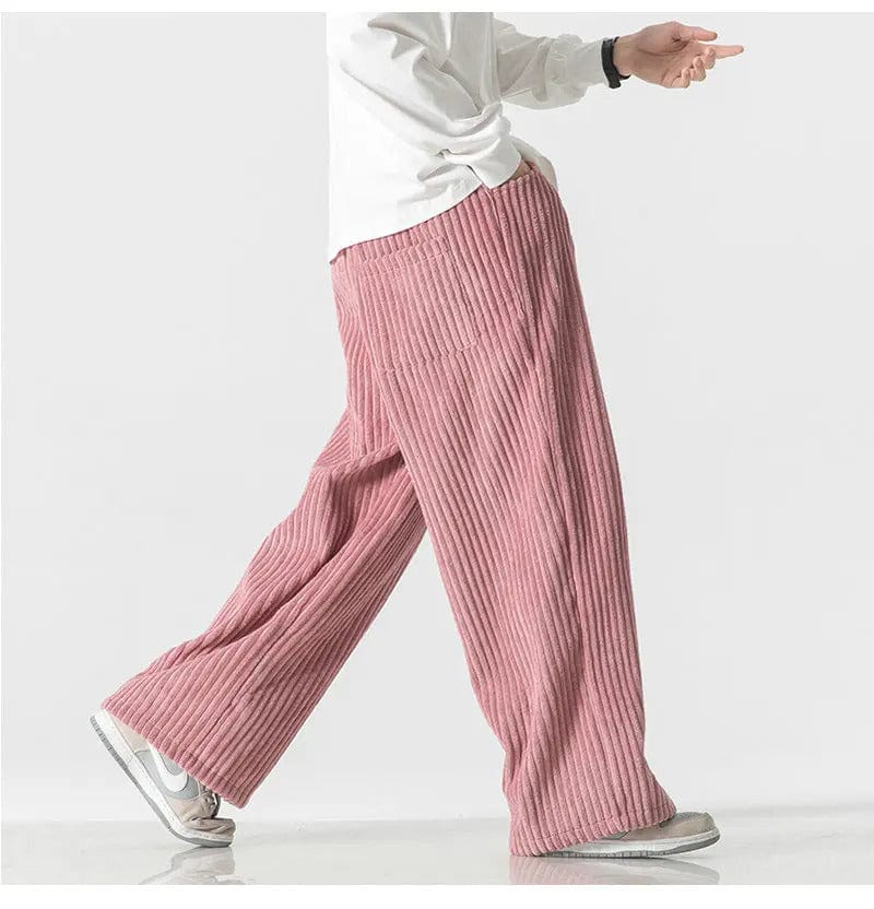 CM | Pantalones de pana oversize a la moda