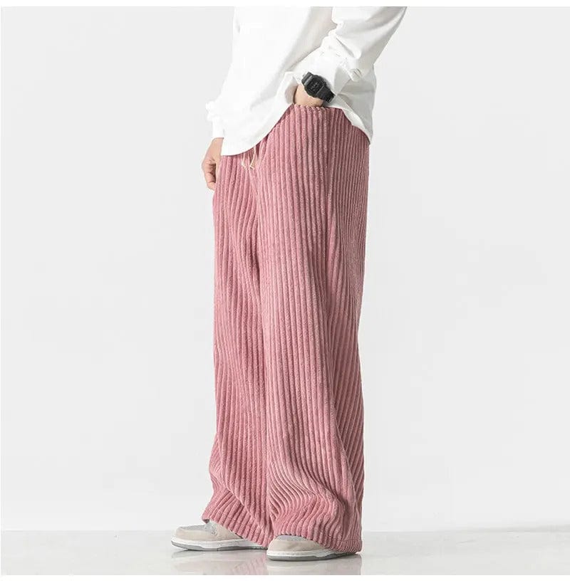 CM | Pantalones de pana oversize a la moda