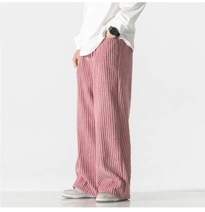 CM | Pantalones de pana oversize a la moda