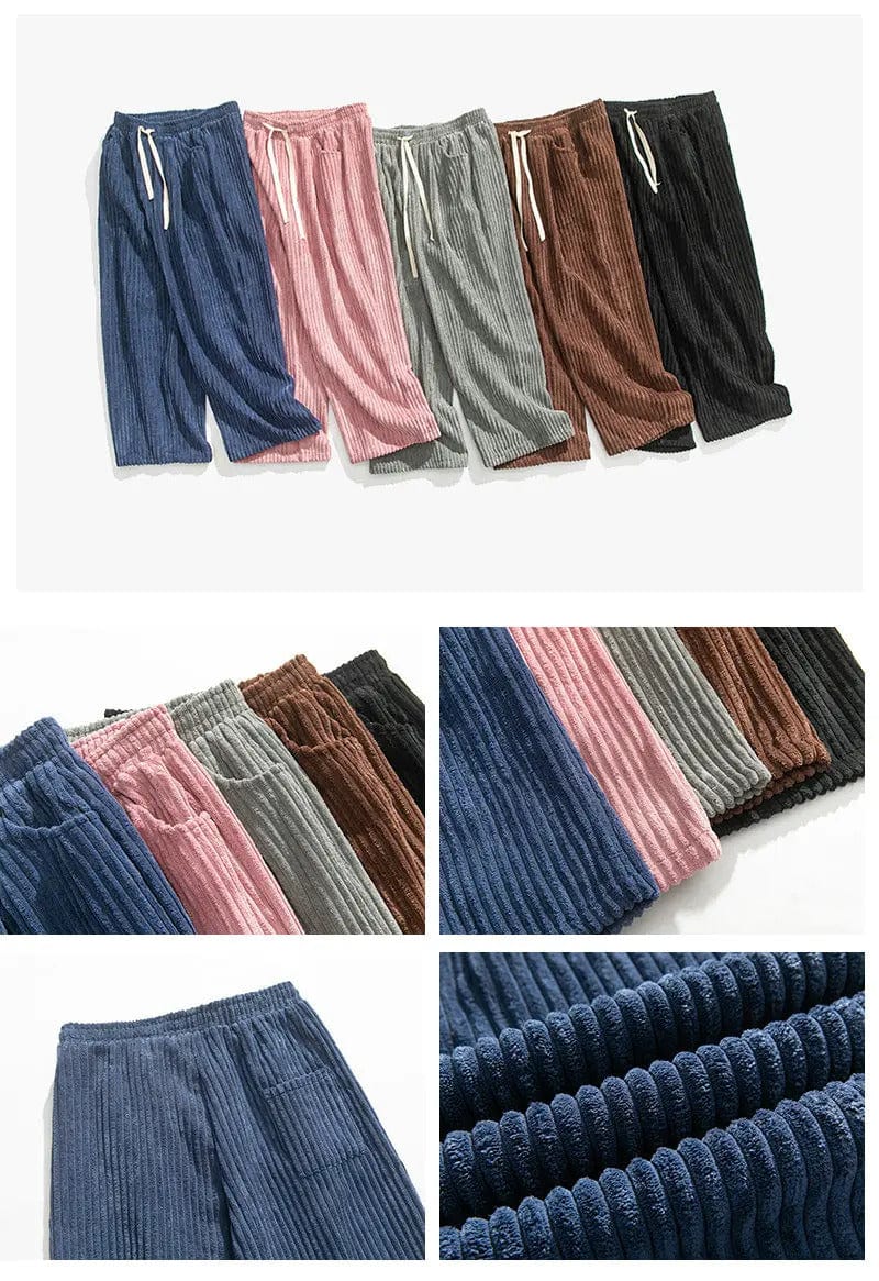 CM | Pantalones de pana oversize a la moda
