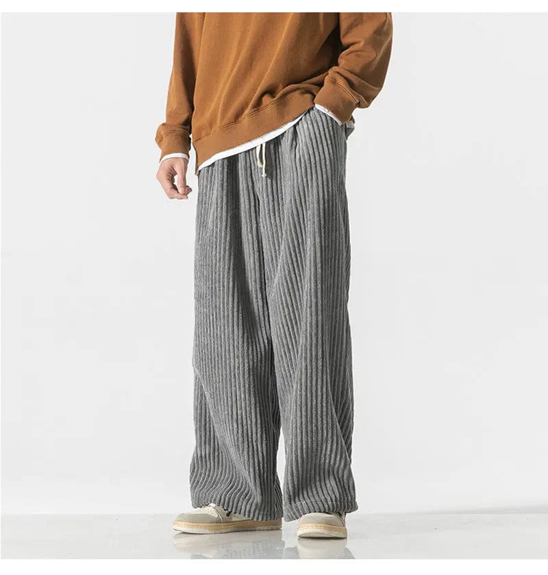 CM | Pantalones de pana oversize a la moda