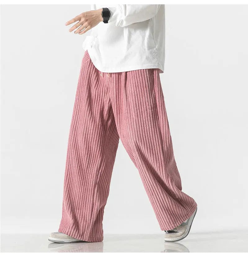 CM | Pantalones de pana oversize a la moda